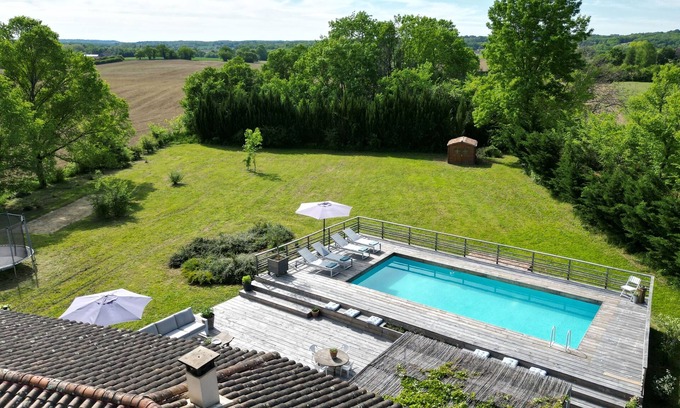 Sainte-Radegonde Maison | Maison les comtes - with swimming pool in Périgord