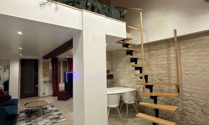 Gelannes Maison | Maison Loft - Spa-Jacuzzi, Piscine, Jardin privé