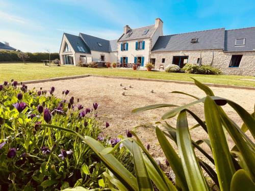 Kerlouan Maison | Maison Maillots et Bigorneaux, 15 pers, jacuzzi, 40m de la mer