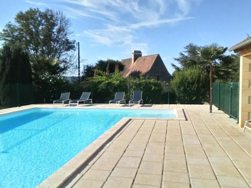 Daglan Maison | Maison périgourdine avec piscine, cheminée, Wifi, parking, animaux admis - FR-1-616-75