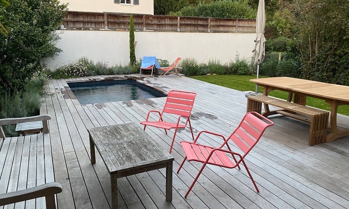 Clagny Glatigny Maison | Maison Versailles avec piscine - 8 couchages