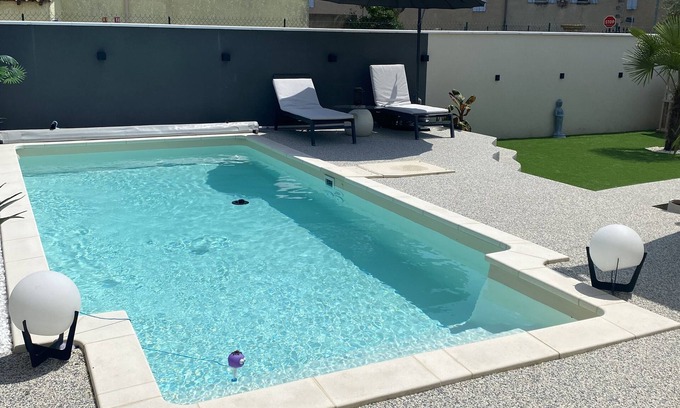 Montfavet Maison | Maison moderne avec piscine