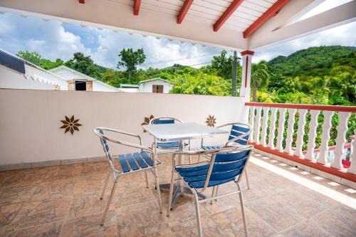 Marigot Maison | Maison vue sur mer à Vieux-Habitants + Terrasse