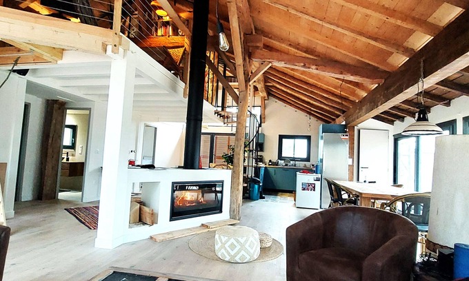 Arjuzanx Maison | Maisons Dans une Réserve Naturelle au Bord D'un Lac. Proximité des Plages.
