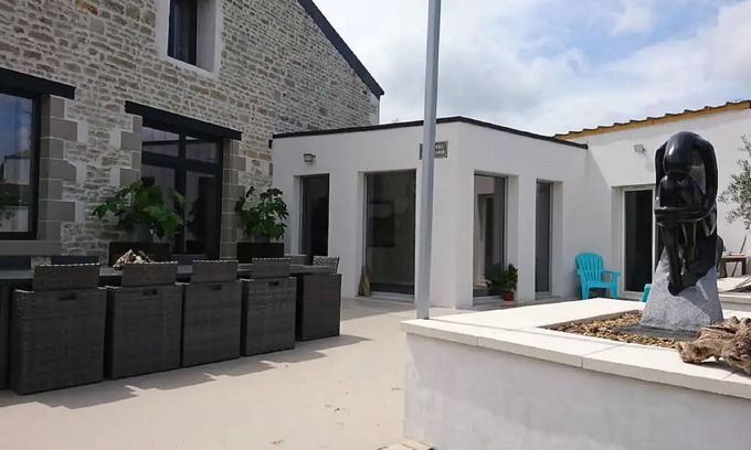 Nuaille d'Aunis Maison | Villa La Forge à Nuaillé-d'Aunis avec sauna