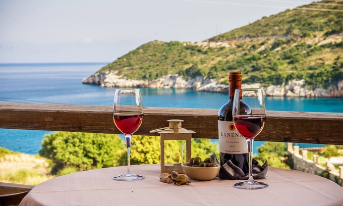 Skinaria Appartement | Makris Gialos Suite sur la magnifique plage de Makris Gialos Zakynthos