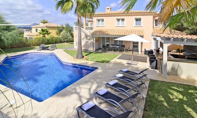 Santa Ponsa Villa | Villa de rêve avec piscine, cuisine extérieure, dans un emplacement privilégié près de Port Adriano