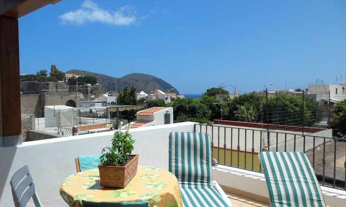 Lipari Historic Centre Maison | Maison de vacances dans le centre de Lipari...