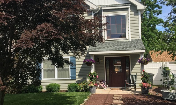Manasquan Maison | Retiro Manasquan - casa familiar cerca de un parque y 1. 5 millas de la playa