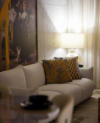 Hera Street Appartement | Manazel AL-Diriyah ALZahra 2BR Stylish Stay 75TV 6