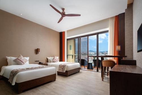 Tianya District Hôtel | Mangrove Tree Resort World Sanya Bay- Queen Palm Towers