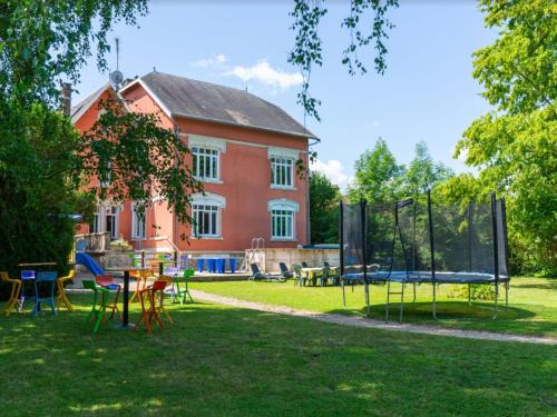Montier-en-Der Maison | Manoir 19e 7 chambres, piscine chauffée, parc arboré proche lac en Champagne - FR-1-611-95