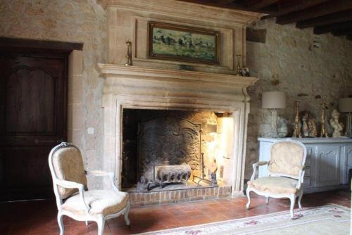 Lucay-le-Male Lit Et Petit-Déjeuner | Manoir de la Foulquetiere