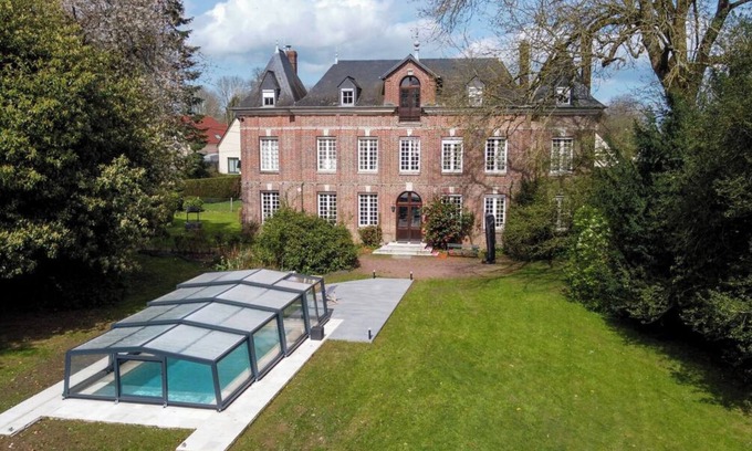 Bouquetot Maison | Manoir Le Carrosse - 15p, piscine chauffée, à 1h30 de Paris et 1h des plages
