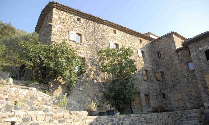 Generargues Maison | Mas de caractère de 1836 au pied des Cévennes avec piscine
