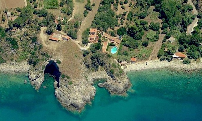 Ricadi Villa | Vieille maison de maître à Capo Vaticano avec vue sur la mer