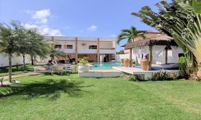 Barra do Jacuipe Maison | Maravilhosa casa de praia,cama balinesa