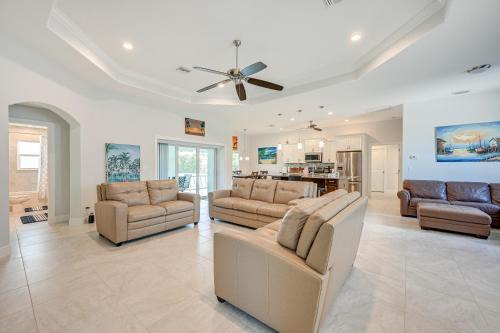 Marco Island Maison | Marco Island Home with Heated Pool and Screened Lanai!