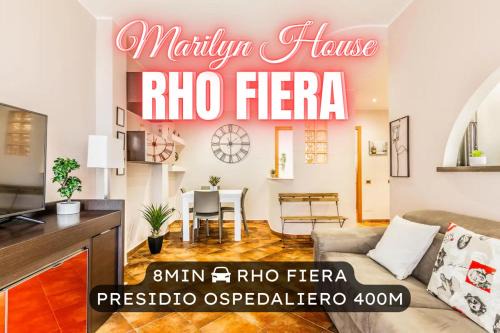 Rho Appartement | Marilyn House Rho Fiera 10min - Netflix & Design