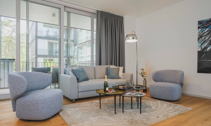 Bad Saarow Appartement | Marina Apartment Seeflair Saarow mit Pool & Sauna