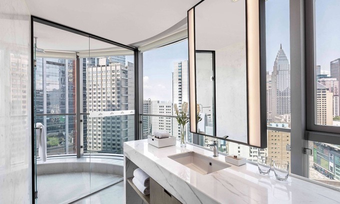 Jeifangbei Central Business District Hôtel | Marriott Executive Apartments Chongqing