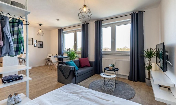 Celle Appartement | Marvlex #1 - Studio mit WIFI und NETFLIX