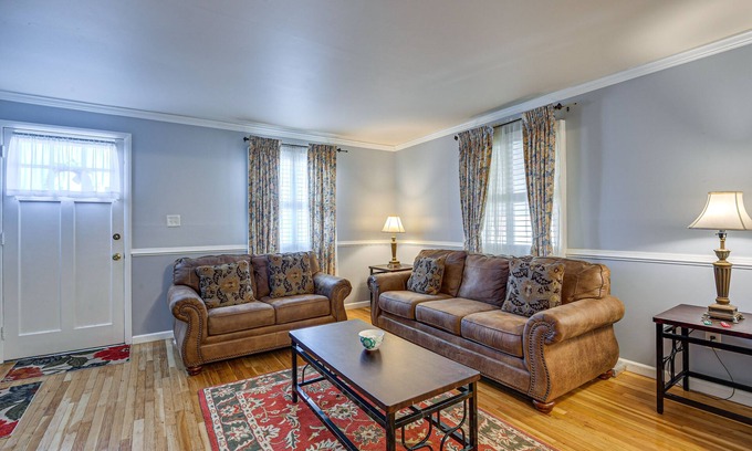 Rossville Maison | Maryland Abode w/ Patio: Near Baltimore Harbor
