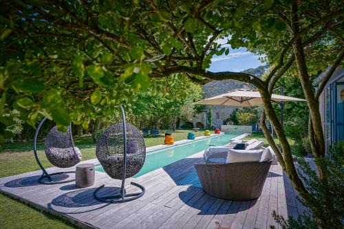 Sommieres Maison | Mas Bleu