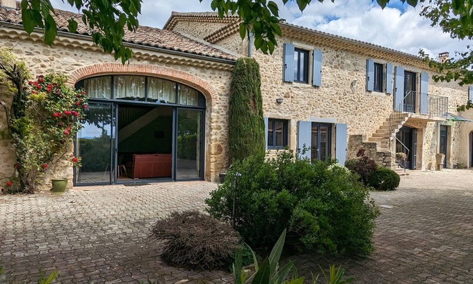 Cleon-d'Andran Maison | Mas d'Andran "La maison" 4 ch/4 sdb - Meublé 4 * - Piscine/Pétanque
