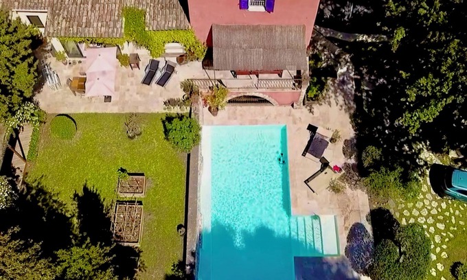 Vallabrix Autre | Mas de 1830 proche Uzès magnifique Piscine 13mx5m et jardin dans parc du chateau