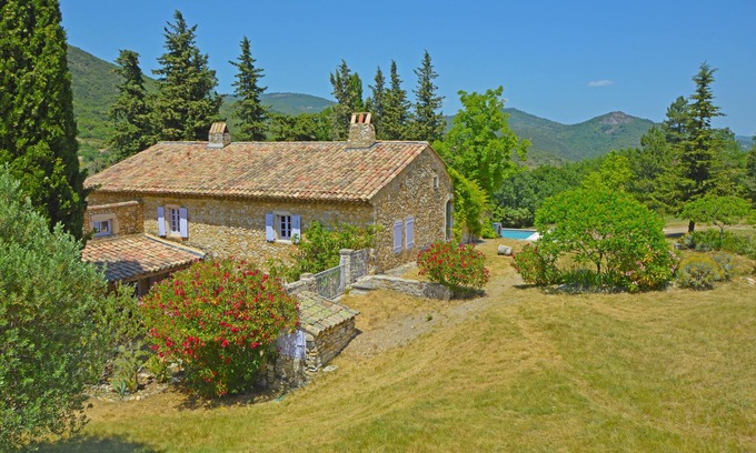 Le Teil Autre | Mas de la Huppe 20 p Heated swimming pool 6 bdrms