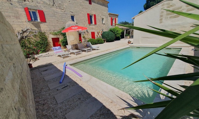 Saint-Siffret Autre | Location Mas Provençal avec piscine privée Uzés Pont du Gard