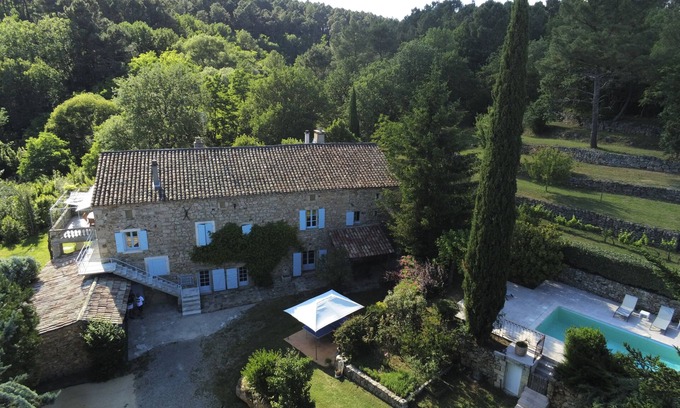 Rosieres Autre | Mas en pierre - piscine -Sud Ardèche - 1.4ha