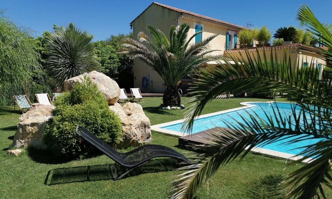 Courthezon Maison | Mas Provençal Cosy Avec Piscine Dans le Sud en Provence à Courthézon !
