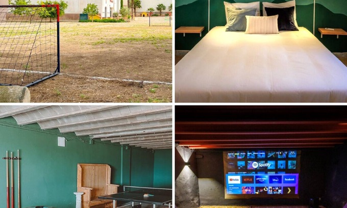 Bellcaire d'Urgell Autre | Masia el Carlos cinema/AC/game room/football field