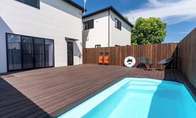 Nakama Maison | Maximum 13 guests 3LDK 130 5 beds Pool /Kunigamigun Okinawa