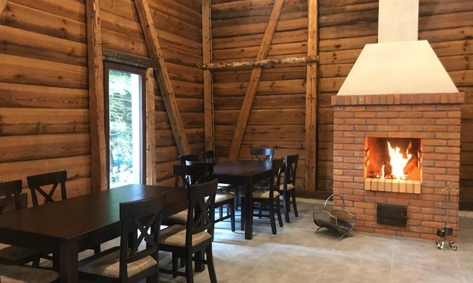 Worliny Chalet De Ski | Mazurska Zagroda - Żabi Rechot - dom - stodoła - jacuzi-sauna
