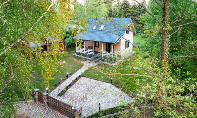 Szczytno Appartement | Mazury domek nad jeziorem z jacuzzi