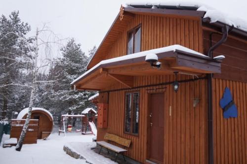 Woszczele Maison | Mazury w Pigułce- domek z sauną i balią, Woszczele