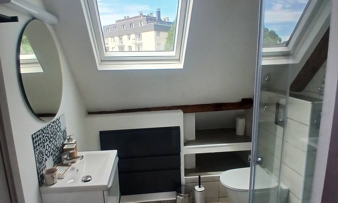 Herouville-Saint-Clair Appartement | MBINE SENGHORE Super duplex just a step away from the Orne canal