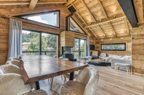 Megeve Chalet De Ski | Megève - Chalet Yack - Premium jusqu'à 15 pers