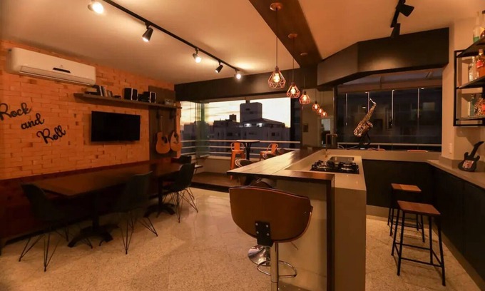 Centro Appartement | Mega themed luxury apartment in the heart of Florianópolis, Brazil!