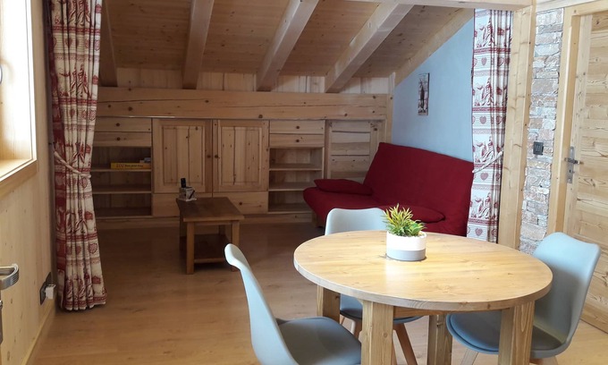 Megeve Appartement | MEGEVE, Rochebrune, apart. 3/4 people at the foot of the slopes