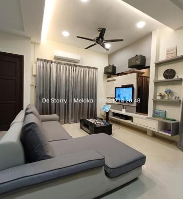 Rembia Maison | Melaka Homestay with pool 4BR Semi-D,BBQ,KTV,Billiard 15pax DeStarryVilla