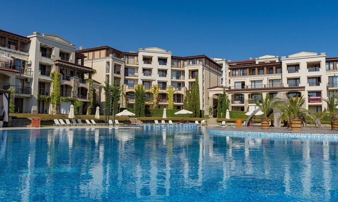 Sozopol Appartement | Menada Green Life Family Studio for 3 People With Terrace