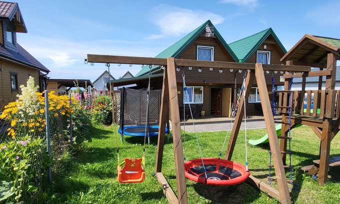 Sarbinowo Cabine | Merlin Cottage – For Families, Seniors, with Disability Features