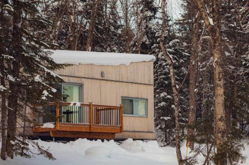 Notre-Dame-Auxiliatrice-de-Buckland Chalet De Ski | Micro-Cabine in the Mountains - Solstice 6