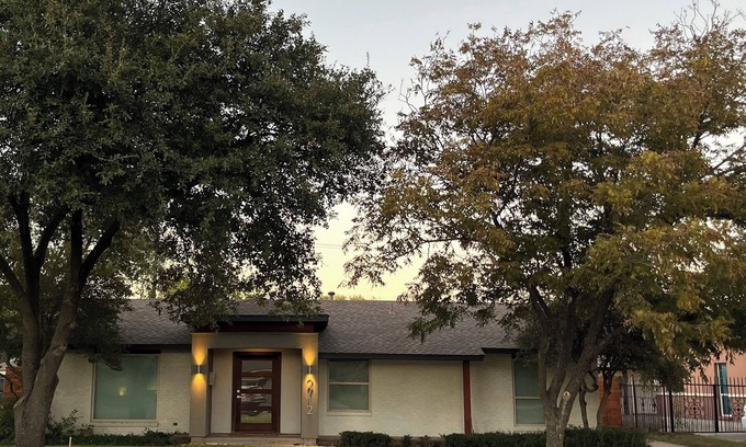 Dallas Maison | Mid Century Modern Home with Pool and LOW KEY Party space