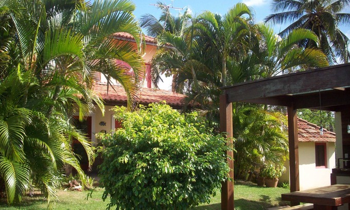 Alto da Cruz Maison | Maison de plage à Itacimirim avec 4 chambres climatisées, piscine, à 300 m de la plage