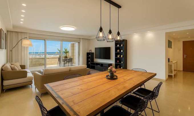 Herzliya Pituach Appartement | #Magnificent 3BR/2BA in Marina Herzliya w. Pool